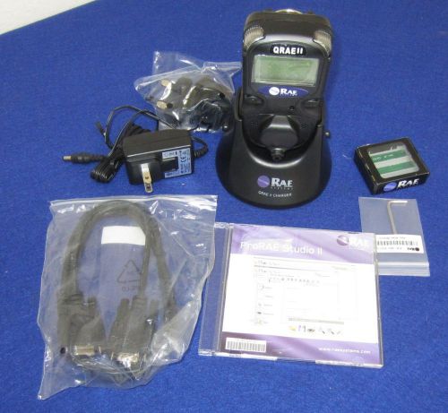 Rae Systems QRAE II LEL/O2/H2S/CO Multi-Gas Diffusion Monitor Detector PGM-2400P