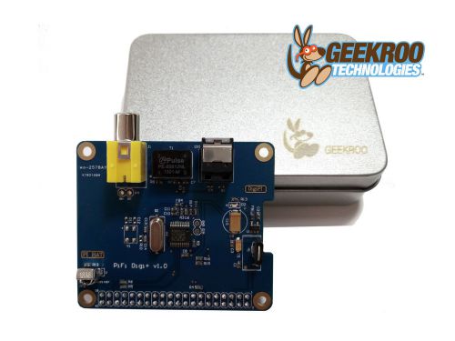 HiFi Digital DAC PiCobbe|RaspberryPi 2,B+,A+|shield,audio|Geekroo|ShipfromChina