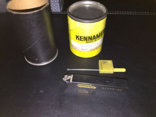 KENNAMETAL LATHE TOOL HOLDER SCMPN 62 INSERT HOLDER