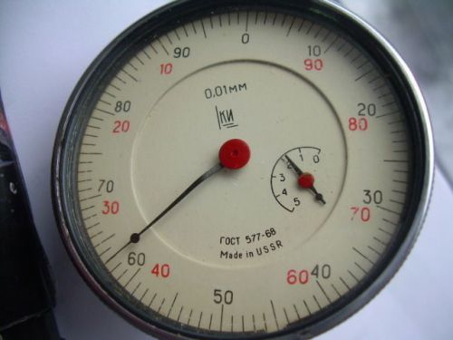 Vintage Soviet Russian USSR  Test Indicator