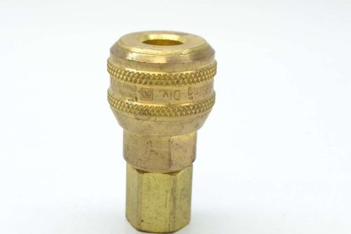 NEW HANSEN QUICK-DISCONNECT SERIES 3000 BRASS 1/4IN PNEUMATIC FITTING D402993