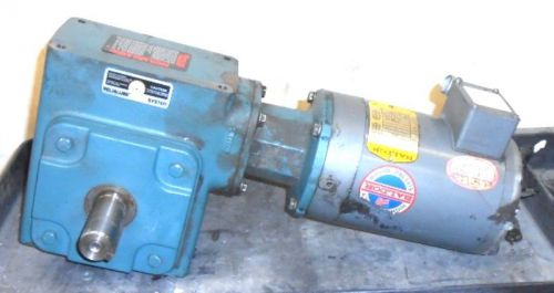 BALDOR MOTOR VM3558T, 2 HP, 208-230/460, 1725 RPM, TIGEAR-2 REDUCER