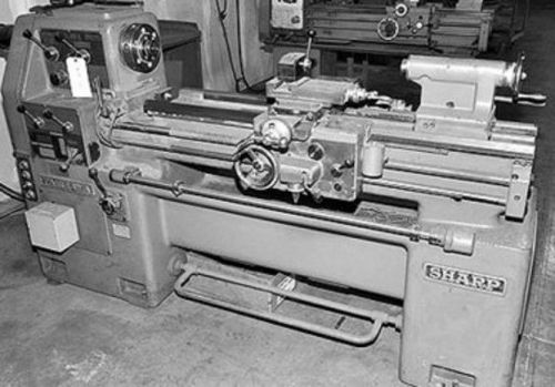 SHARP TOOLROOM LATHE 16 X 40&#034;