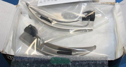 TIMESCO Europa Single-Use Metal #4 MacIntosh Laryngoscope Blades (9) each