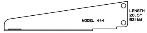 16&#039;&#039; Standard Duty Replacement Support for Jarvis Wellsaw 444, &amp; 464