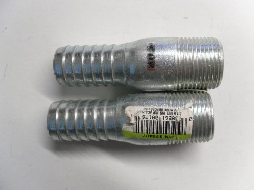 2-Pack Genova 370407 Male Adapter Fitting 3/4&#034;