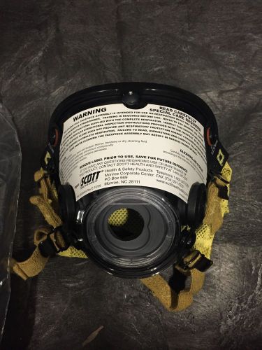 New Scott AV-2000 Mask, Kevlar harness, Large