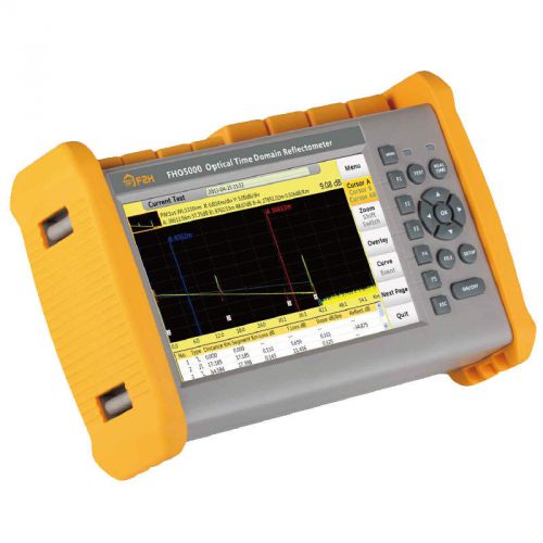 F2H Singl Mode &amp; Multi Model OTDR Optical Time Domain Reflectometer,W/VFL,7&#039;Scre