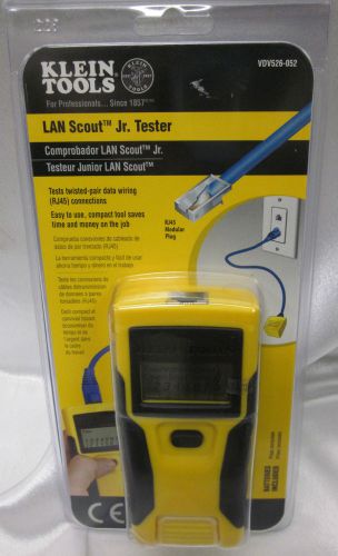 Klein Tools LAN Scout  Jr. Tester Model # VDV526-052 -New!!!