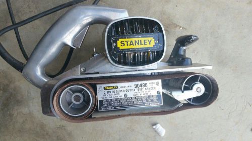 Stanley Belt sander,2 speed, 4&#034; Hand belt sander