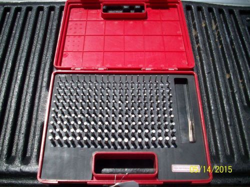 MHC M1 Minus 0.061 - 0.250 Pin Gage Set - Machine Shop Sale