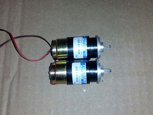 lot of 2  faulhaber motoren dc motor 22b  9:1