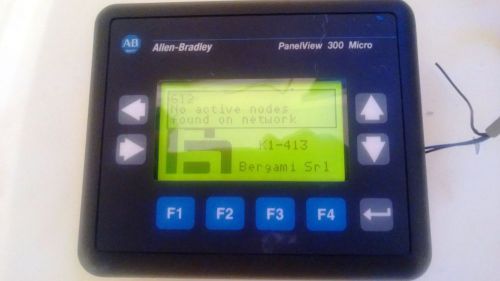 ALLEN BRADLEY 2711-M3A19L1 PANELVIEW 300 MICRO