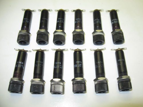 Lot of 12 ELDEMA 5866 Lamp Holders