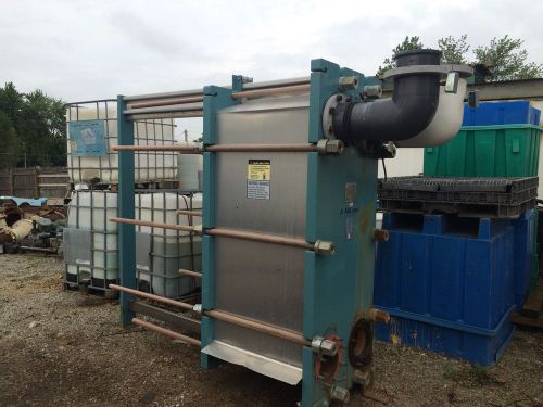 Alva Laval Plate &amp; Frame Heat Exchanger 2891 Sqft Surface Area