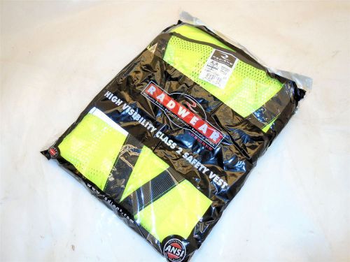 Radians sv59-2zgd-2x radwear 2x-large green heavy duty surveyor  safety vest new for sale