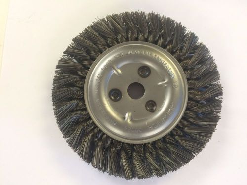 Advance 00024  6&#034; end knot wire wheel brush, .014&#034; wire, 5/8&#034; hole, nos for sale