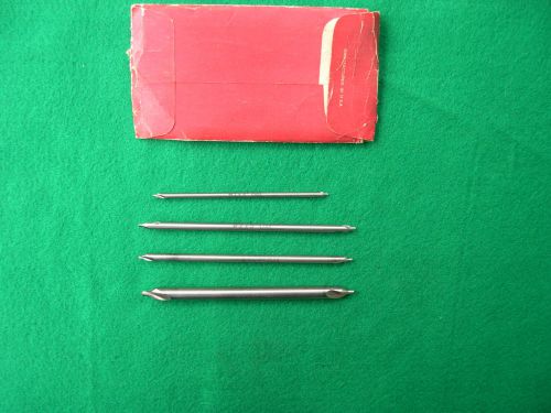 Machinist HSS Extra Lenght Center Drills (4)