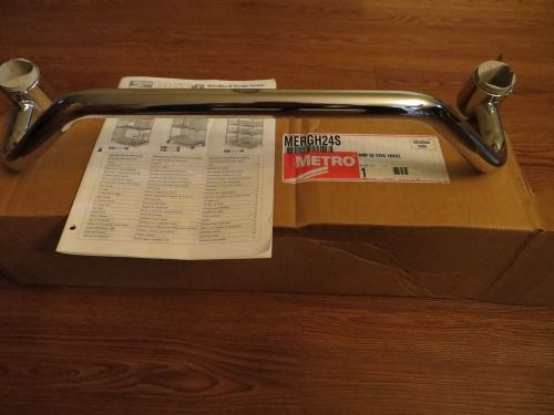 MERGH24S Metro Max I Q storage System cart rack shelf handle 24 MM IQ ERG HNDL