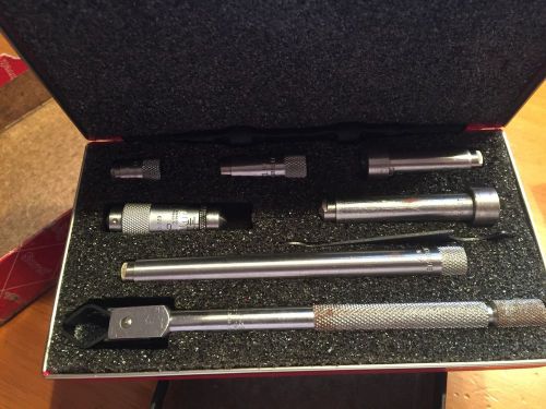 Starrett 823Az Tubular Micrometer Set