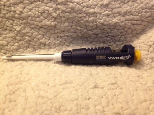 VWR Single Channel Pipette Adjustable Volume 20 - 200 ul