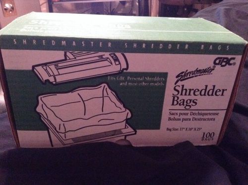 Gbc Shredmaster Shredder Bags