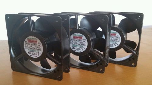 Mechatronics UF12A12 BTH AC Fan Die Cast 115V  50/60Hz 14/12 Watt Ball Bearing 1