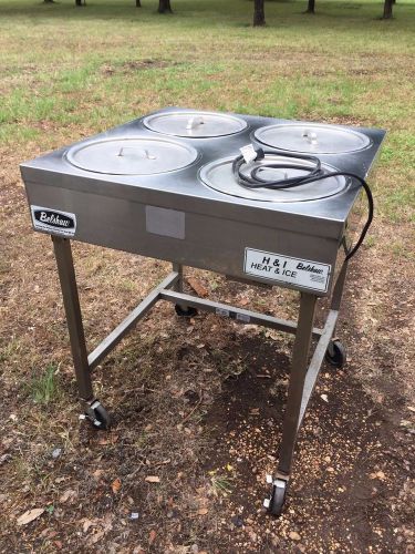 Icing Glazing Table Belshaw Heat &amp; Ice H&amp;I-4-002, Commercial Donut Cart