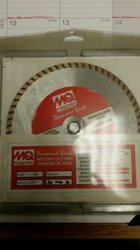 7 inch diamond cutting blade