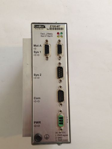 Linmot E100-MT Servo Drive Controller, PN 0150-1611, 24-48 VDC