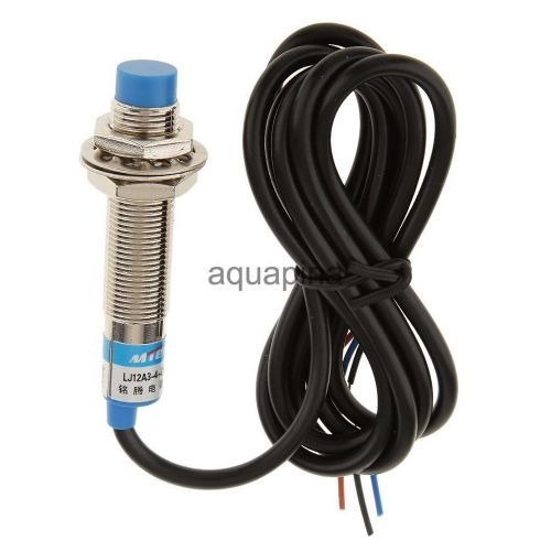 Lj12a3-4-z/ax inductive proximity sensor switch detector 4mm dc 6-36v npn nc for sale