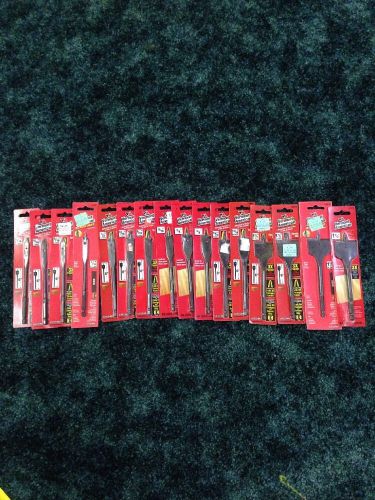 Wood Spade Bit Lot