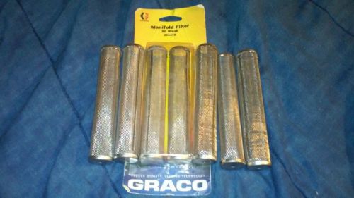 7 New Graco 224458  30 Mesh Pump Manifold Filter