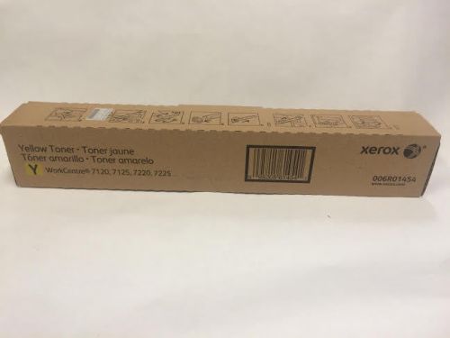 Genuine Xerox Workcentre 7120/7125/7220/7225Value $249.99 Toner Yellow 006R01454