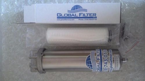 NEW Global Filter Housing 1&#034; NPT 316 SS Stainless GHFD111N2630 300 psi