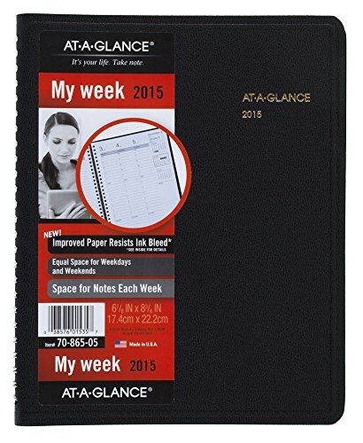 At-a-glance at-a-glance weekly appointment book 2015, 6.88 x 8.75 inch page for sale