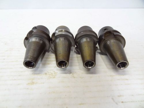 Lot of 4 Nikken Lyndex BT30 1/2&#034; End Mill Holder B3006-0500 x 2.36&#034;