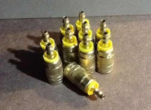 PARKER B20-3BP Air Chucks For 1/4&#034; Hose (10 Pcs) New