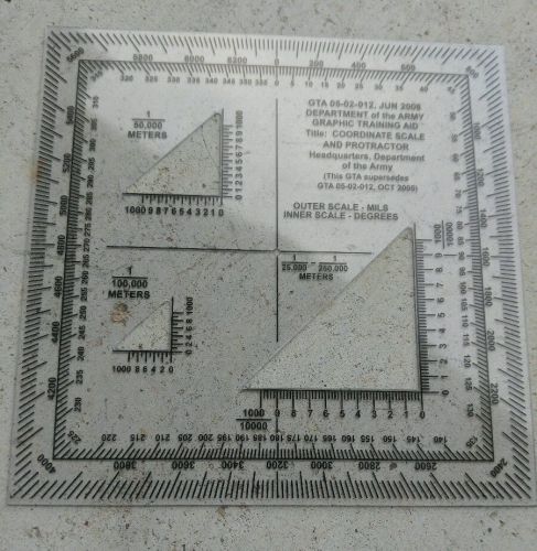 Military Protractor