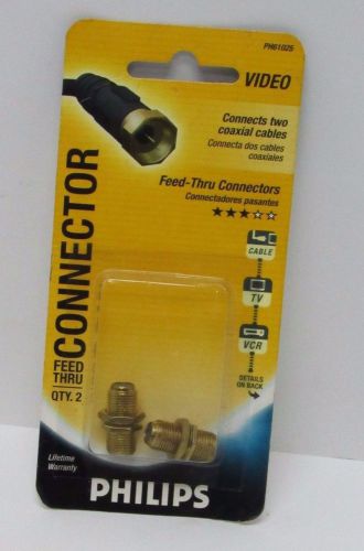 PHILIPS FEED-THRU CONNECTORS-2 PK(PH61025)