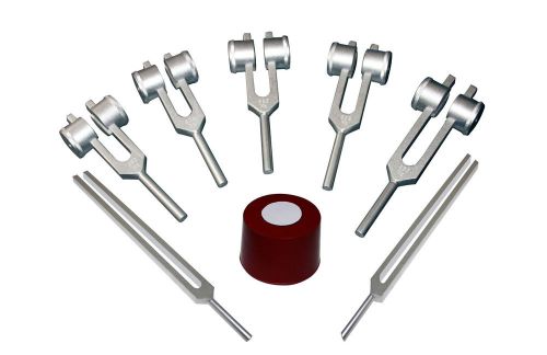 7Pc 32Hz 64Hz 128Hz Otto &amp; Low Mid High OM Tuning Forks