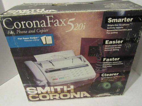 Corona fax 520i fax phone and copier for sale