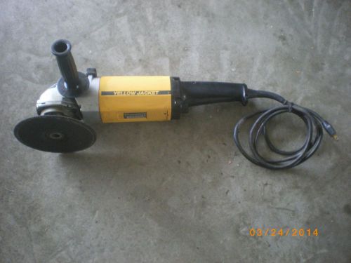 BOSCH YELLOW JACKET 7&#034; GRINDER # W500013 5000 RPM HEAVY DUTY RARE