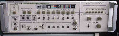 Leader LCG-400 NTSC Pattern Generator W 400-01 Swemar Unit