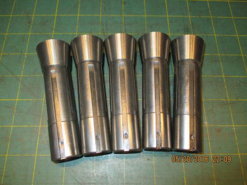 MACHINIST TOOLS * R8 COLLETS * KENT * 1 LOT (5)