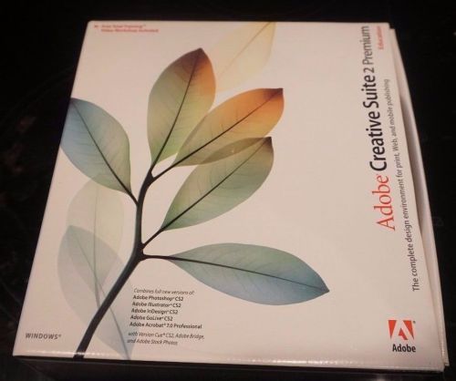 ADOBE CREATIVE SUITE 2 PREMIUM EDUCATION