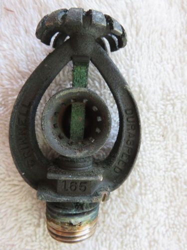Antique-vintage &#034;1947&#034; brass fire sprinkler head for sale