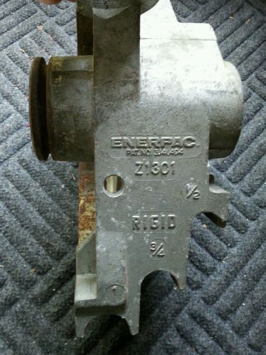 ENERPAC RIGID Z1301 PIPE BENDER SHOE 1/2&#039;&#039; 3/4&#039;&#039; 1&#039;&#039;