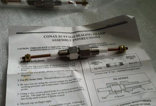 CONAX BUFFALO EG-187-B-CU-T COPPER CENTER CONDUCTOR MK PG SERIES NEW $69