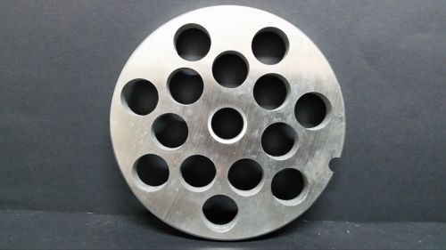 #32 mincer plate 18mm holes - butcher, sausage making, hunter. for sale